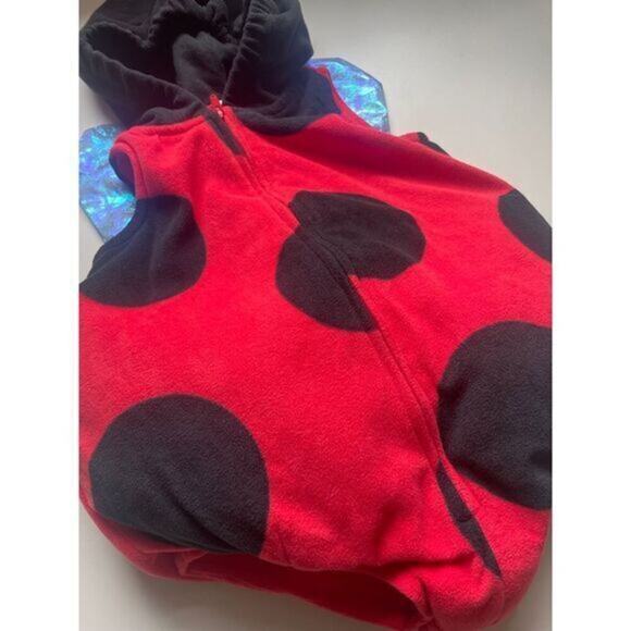 🪴5/$25🪴 Carters Baby Ladybug Costume 6-9 Months Red Black Halloween Bug Party - Picture 3 of 8